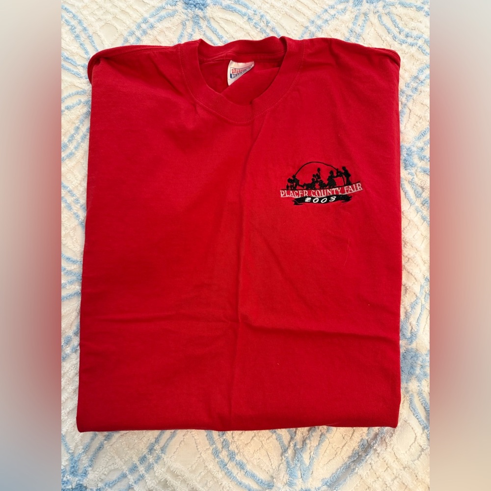 Placer County Fair teeshirt XL